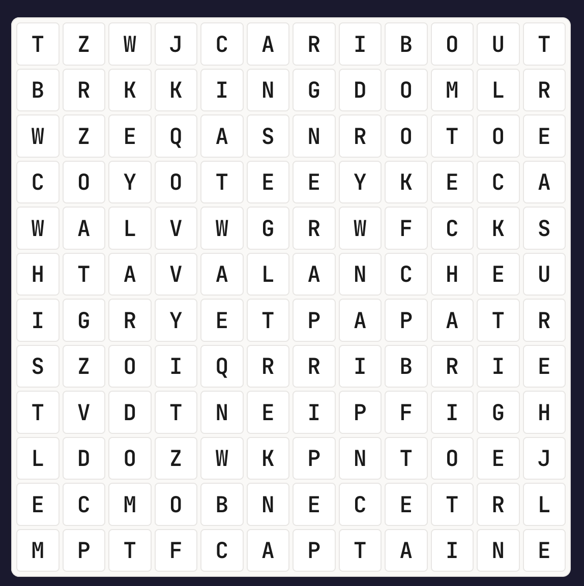 Word Search